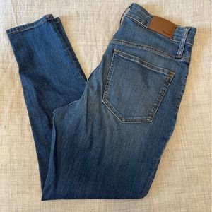Madewell Curvy High Rise Skinny Crop Jeans